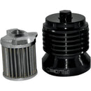 PC Racing Flo Reusable "Spin-on" Oil Filter - Black