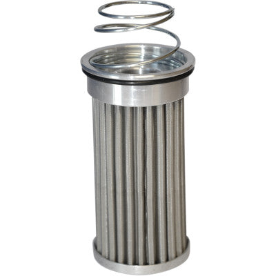 PC Racing Flo "Drop-In" Oil Filter - Stainless Steel
