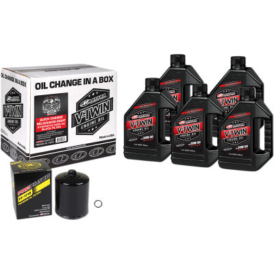 Maxima Racing Oils Quick Oil Change Kit - Synthetic - Milwaukee 8