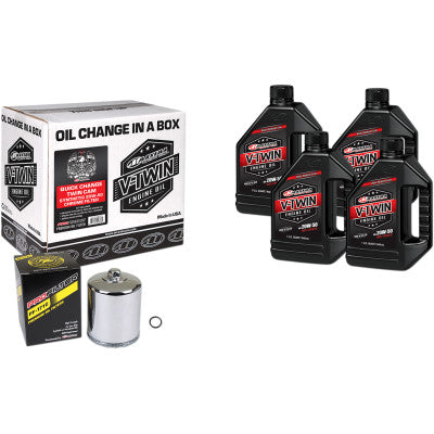 Maxima Racing Oils Quick Oil Change Kit - Synthetic - Twin Cam