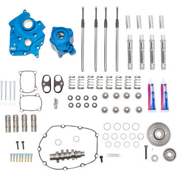 S&S Cycle 550 Gear and Chain Cam Chest Kit - Oil Cooled - M8