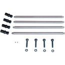 S&S Cycle Non-Adjustable Pushrod Kit With Adjustable Lifter Adapters - 1966-1984 Harley Big Twin