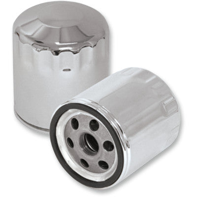 CLOSEOUT S&S Cycle Oil Filter - Evo BT | Sportster - Chrome